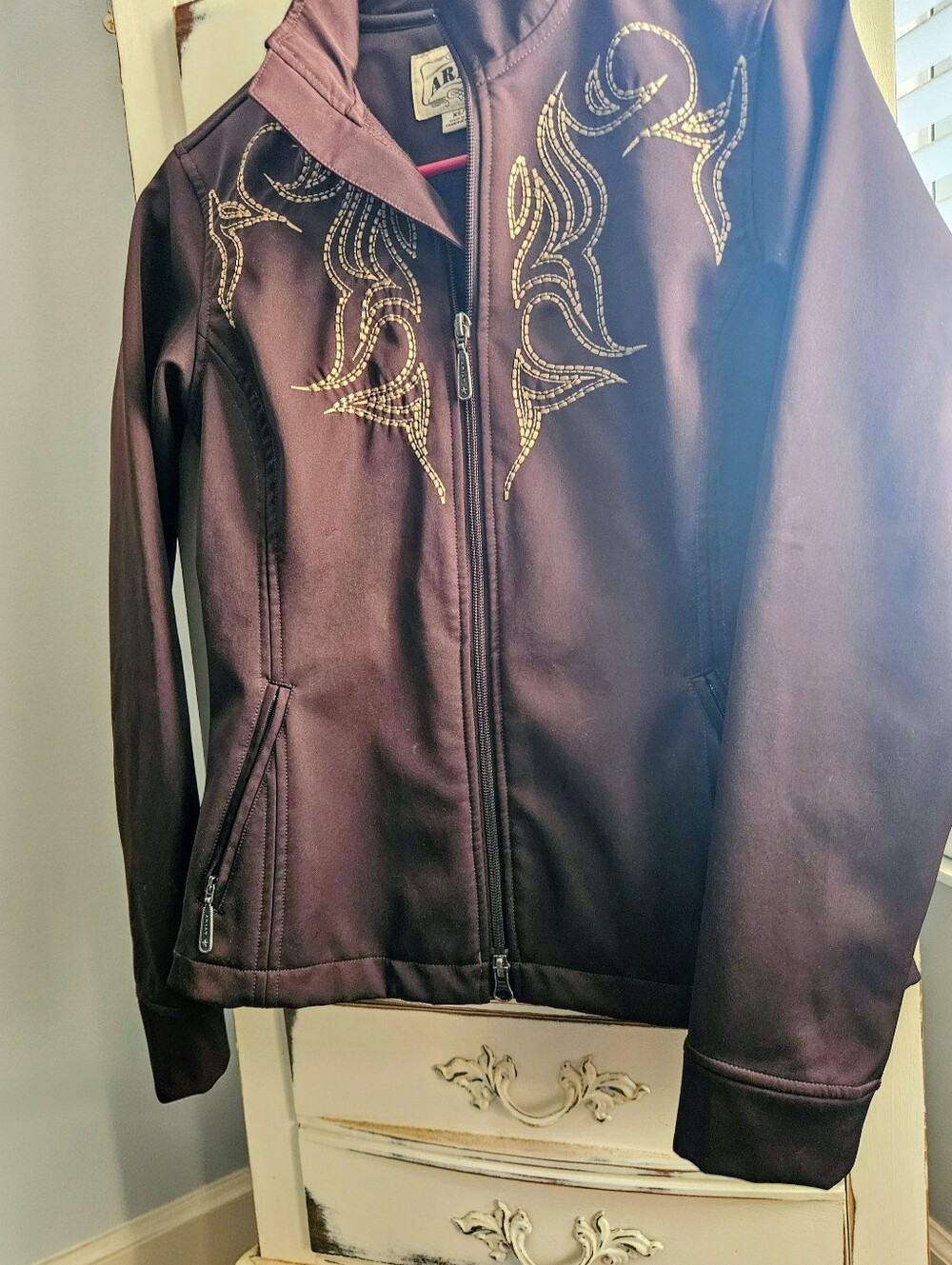 Ariat Boot Stitch Softshell Jacket - Picture 6 of 8